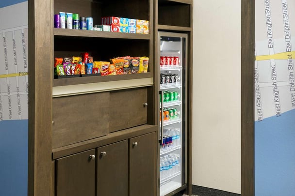 Pantry for Snacks and Sundries
