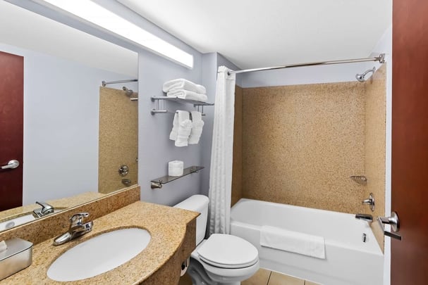 Queen - Guest Bathroom