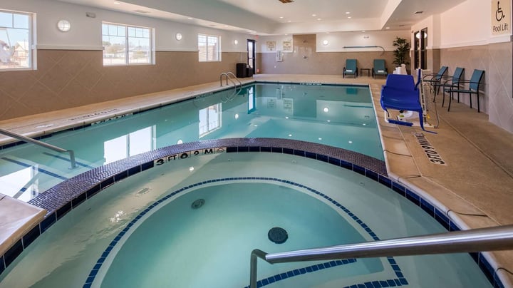 Indoor Pool and Hot Tub