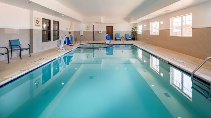 Indoor Pool and Hot Tub