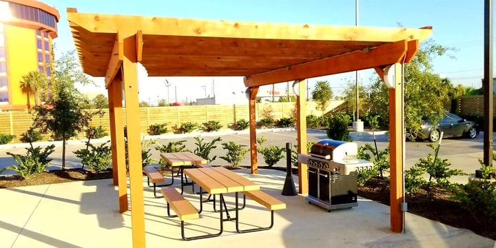 Outdoor Grill Pavilion