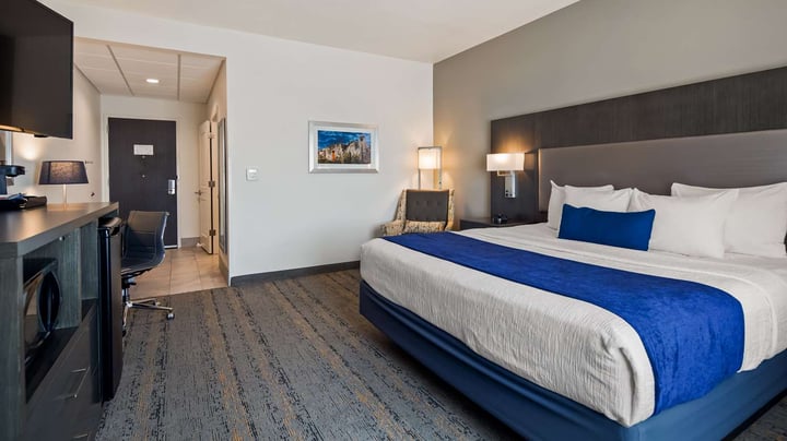 Mobility Accessible King Guest Room