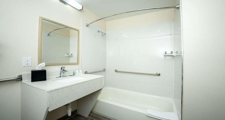 ADA Double Queen Accessible Bathroom
