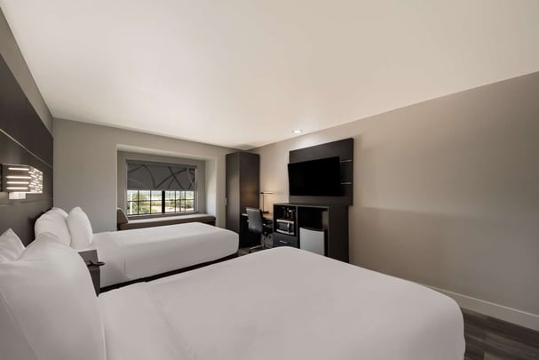 Mobility Accessible Two Double Bedroom