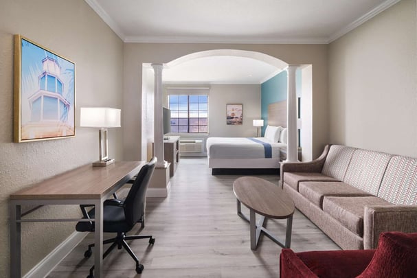 Larger Deluxe King with Sofa Bed