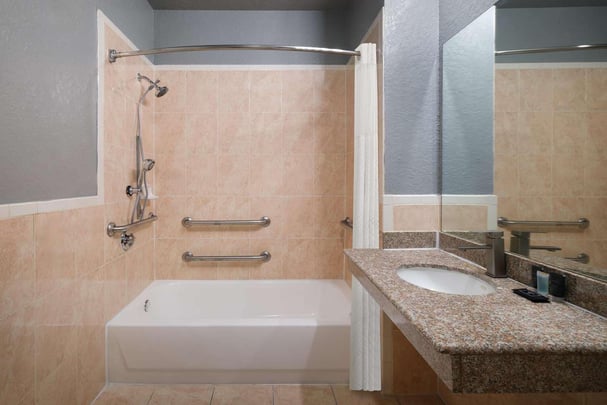 Mobility Accessible Guest Bathroom
