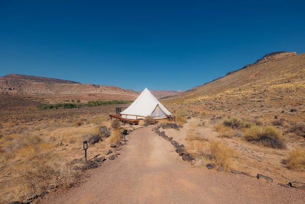Watchman Tent Outside