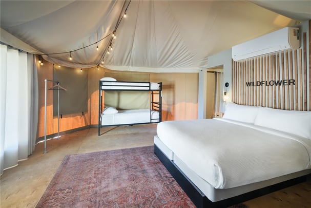 King Tent with Bunkbed