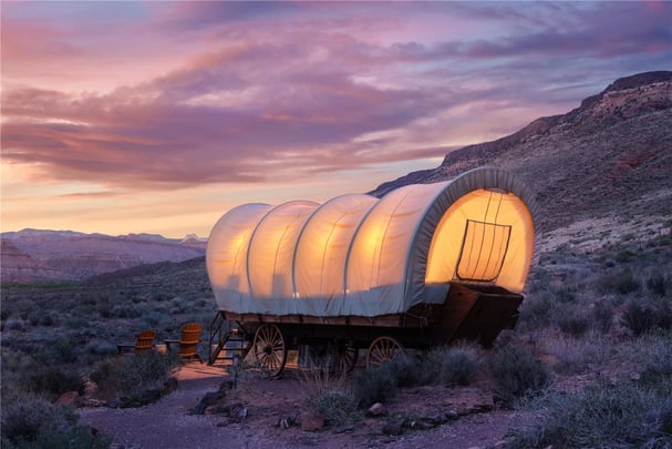 Hero Shot Sunset Wagon