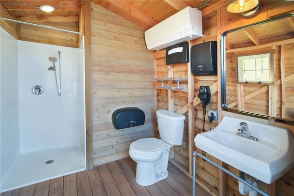 Watchman Tent Bathroom