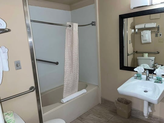 Guest Bathroom with ADA Tub