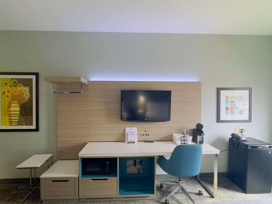 TV With Studies Refridgerator