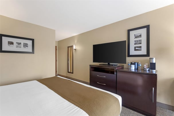 ADA - 1 Queen Bed w/ Roll In Shower