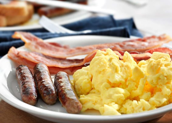 Eggs Bacon Sausage
