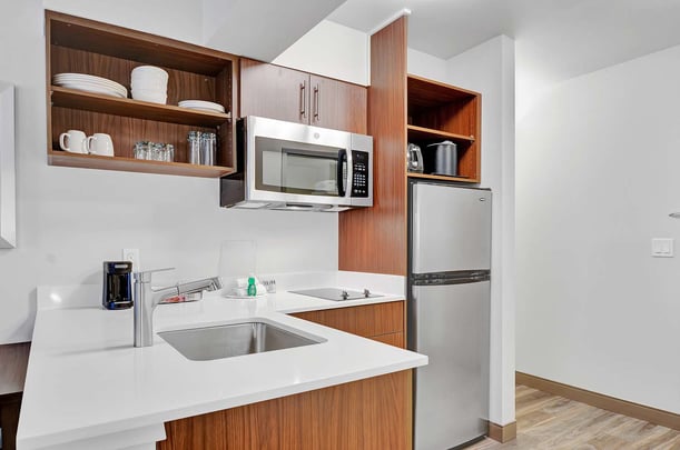 Double Queen Studio - Kitchenette