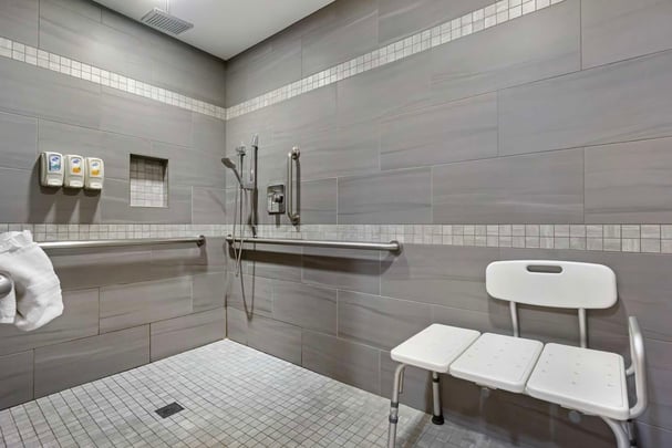 Accessible Roll-in Shower