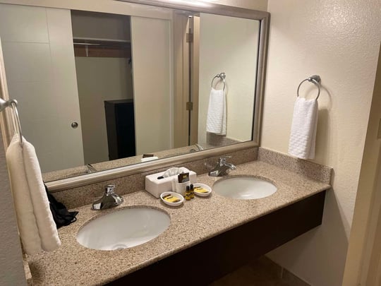 Two Queen Kitchenette Bathroom