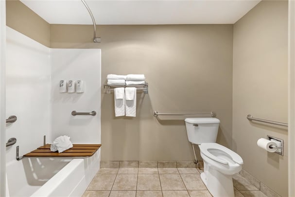 King Accessible Tub - Bathroom