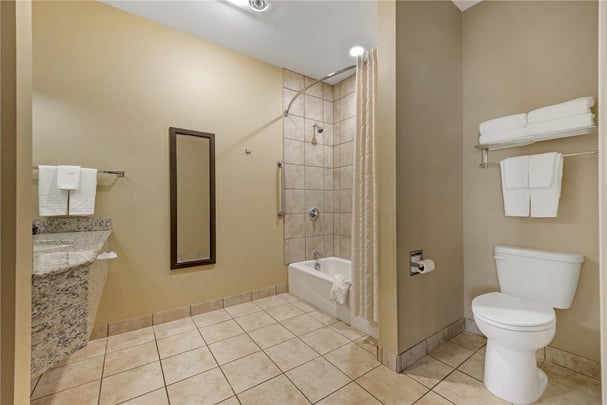 King Suite with Kitchen - Bathroom