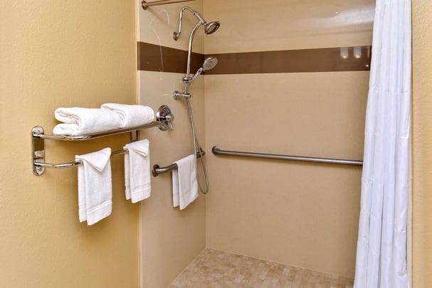 Mobility Accessible Guest Bathroom