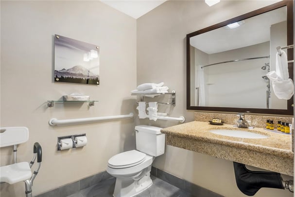 ADA Double Queen (Bathtub) Bathroom