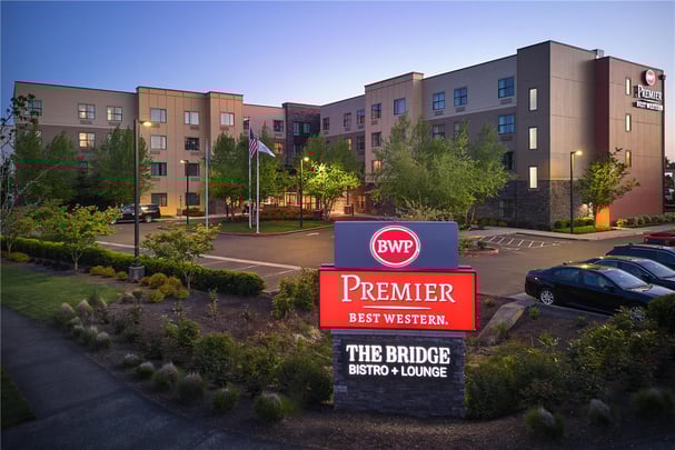 Exterior Twilight Drone