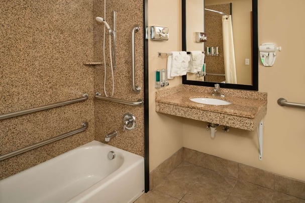 Mobility Accessible Guest Bathroom