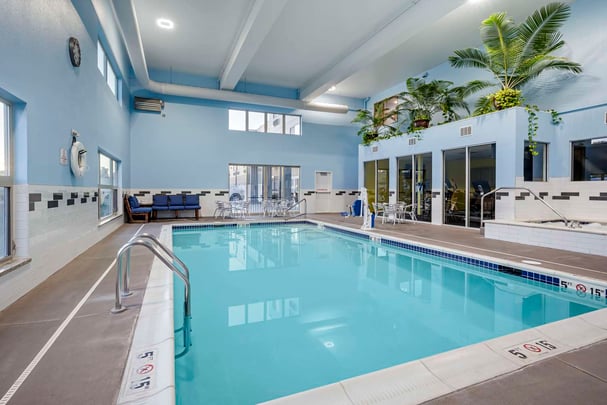 Heated indoor pool