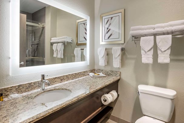 double queen suite bathroom