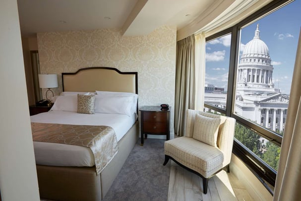 Signature Corner Suite Bedroom