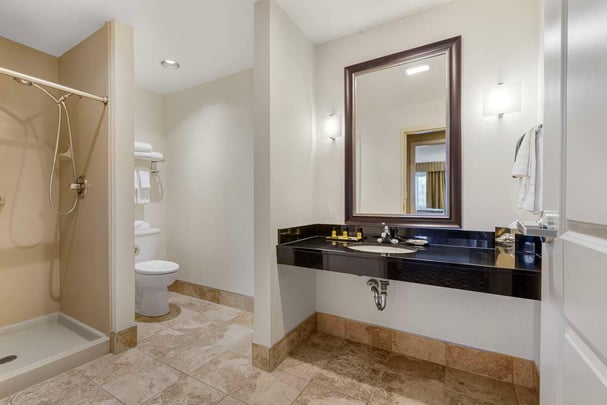 King Suite Fireplace