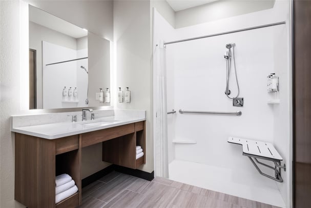 Accessible Double Queen Bathroom