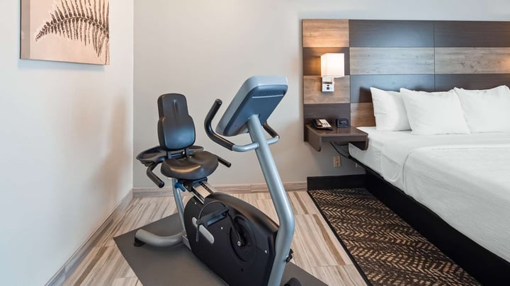 Standard King w/ Exercise Bike