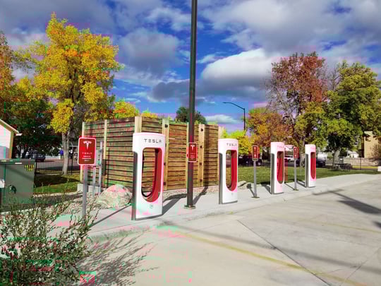 Tesla Charging Station