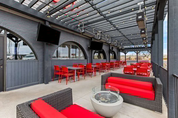 Boston's Restaurant Patio