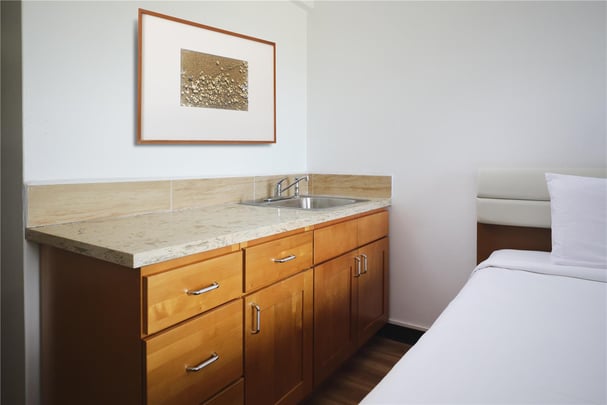 Guam Sure Stay kitchenette