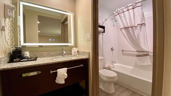 Two Queen Guest Bathroom