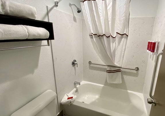 Two Queen Guest Bathroom