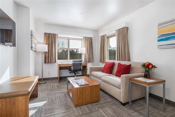 Double Queen Suite with Sofa Bed