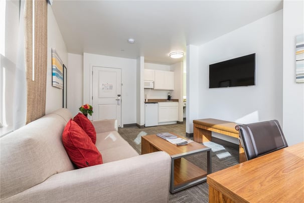 Double Queen Suite with Sofa Bed