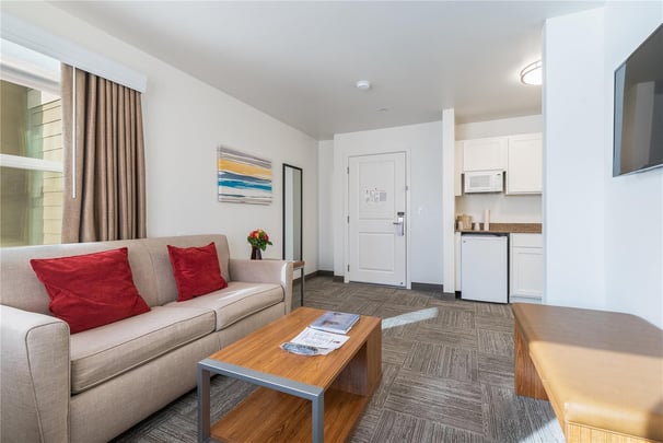 Double Queen Suite with Sofa Bed