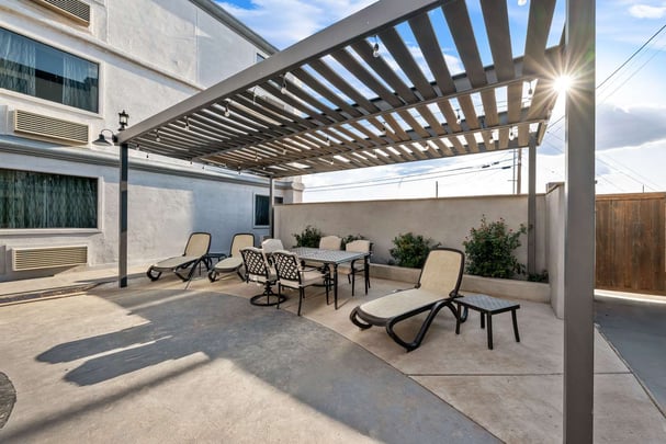 SureStay Plus Lubbock TX Patio