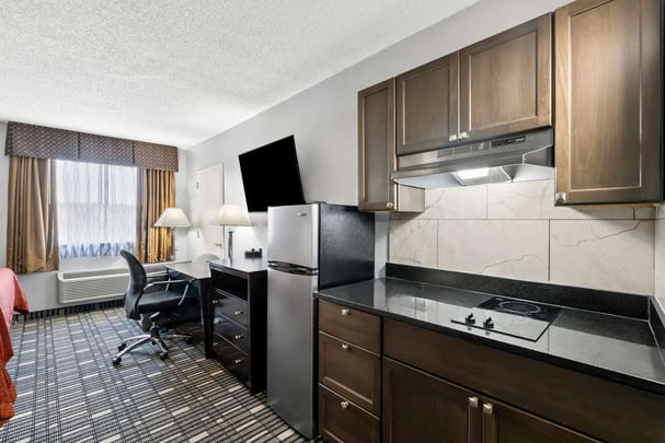 SureStay Plus Lubbock TX BedKitchen