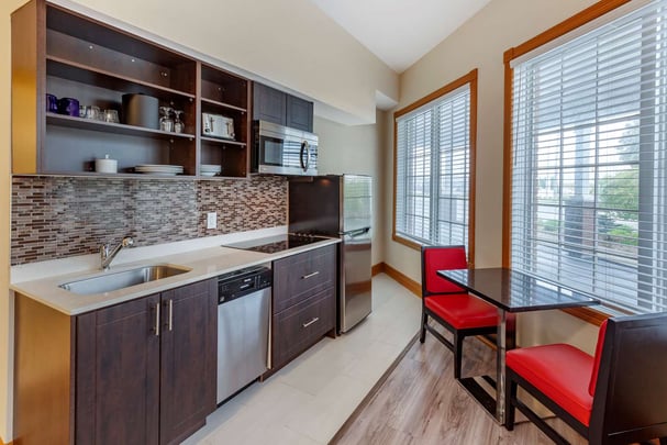 Guestroom with Full Kitchen