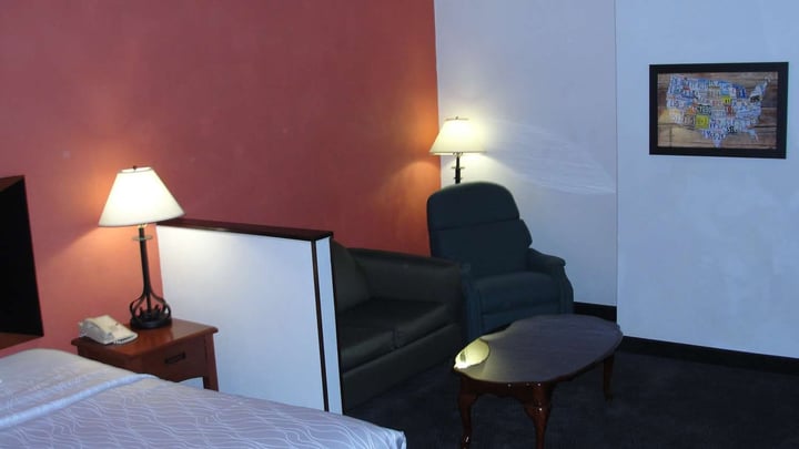 King Bed with Sofabed