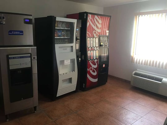 ice/vending machines.