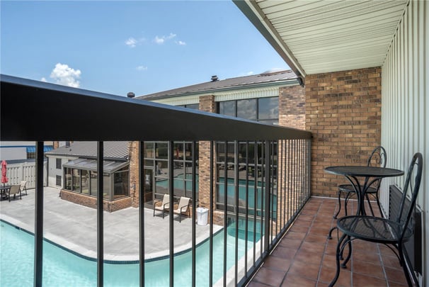 King Suite with Balcony Pool View