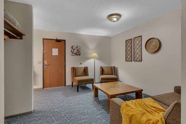 King Suite Poolview Living Area