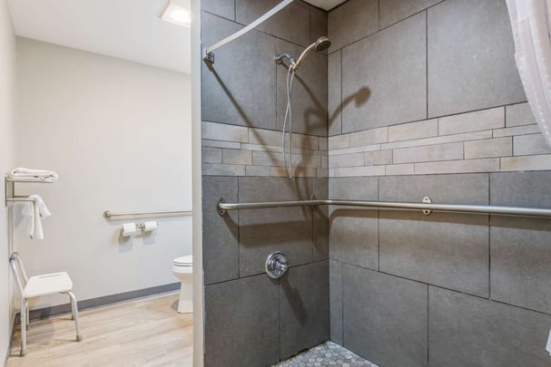 Mobility Accessible Guest Bathroom