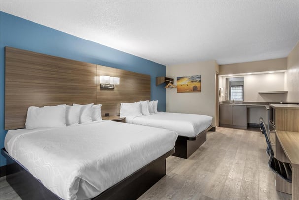 Double Queen Guest Room